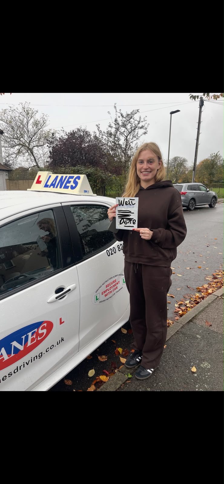 Terry’s Driving School Bromley - Happy Customer 4 Happy learner driver at Terry’s Driving School in Bromley - customer photo 4