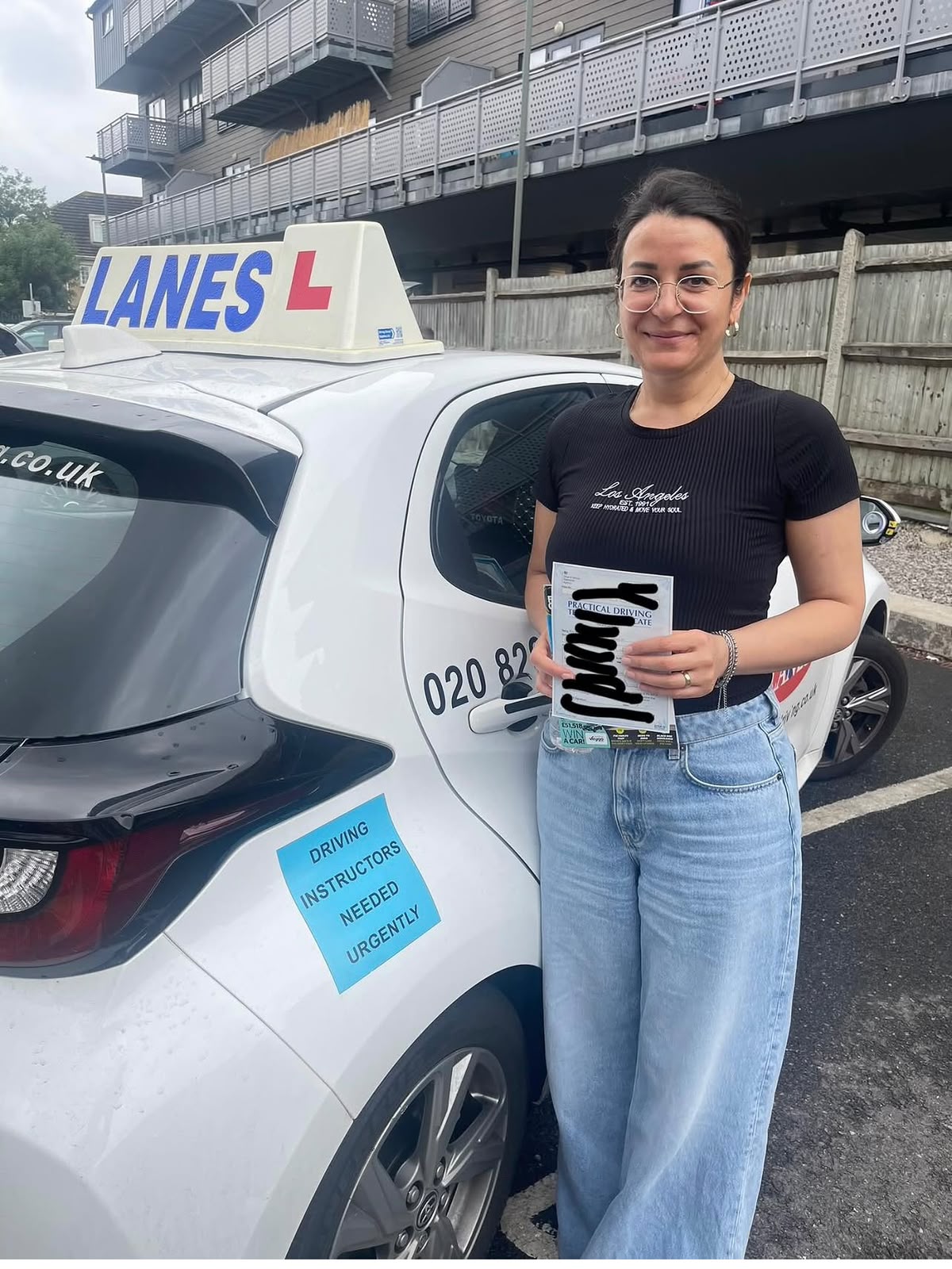 Terry’s Driving School Bromley - Happy Customer 6 Happy learner driver at Terry’s Driving School in Bromley - customer photo 6